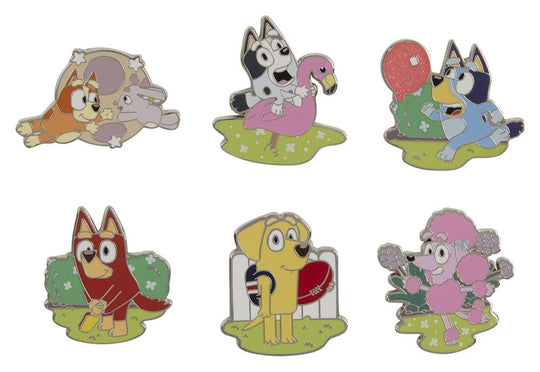 BBC by Loungefly Enamel Pins Bluey Characters Blind Display (12)