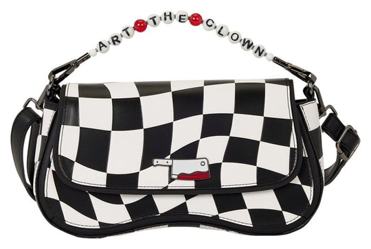 Terrifier by Loungefly Crossbody Bag Art the Clown Checkered