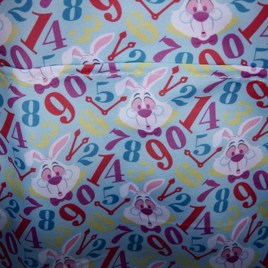 Disney by Loungefly Mini Backpack Alice in Wonderland White Rabbit