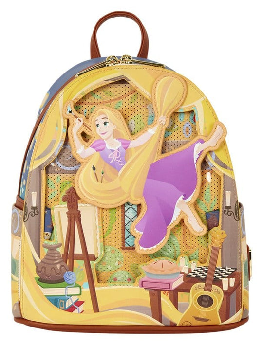 Tangled by Loungefly Mini Backpack Rapunzel Painting