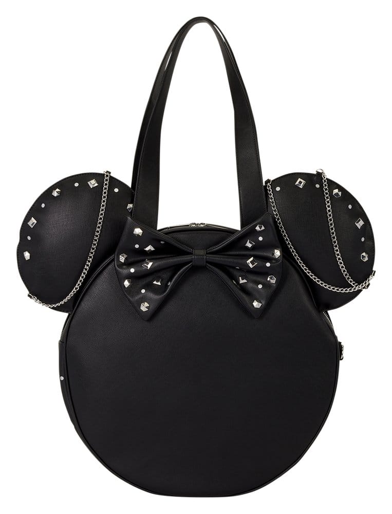 Minnie Mouse by Loungefly Canvas Tote Bag Studs & Chains