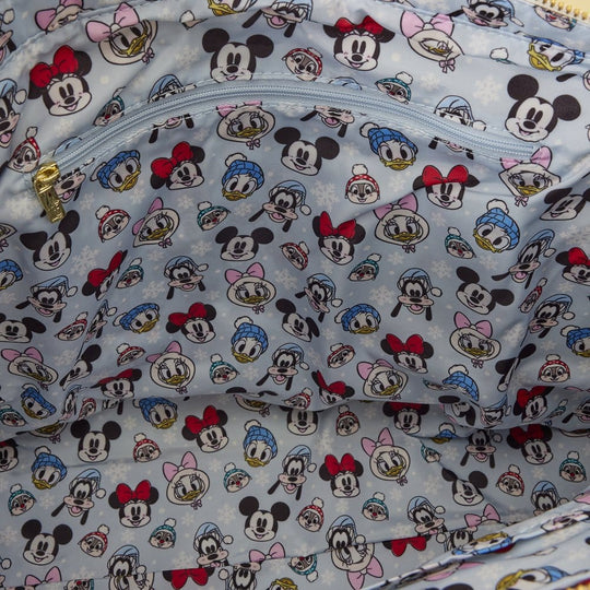 Mickey & Minnie by Loungefly Canvas Tote Bag Puff Quilt