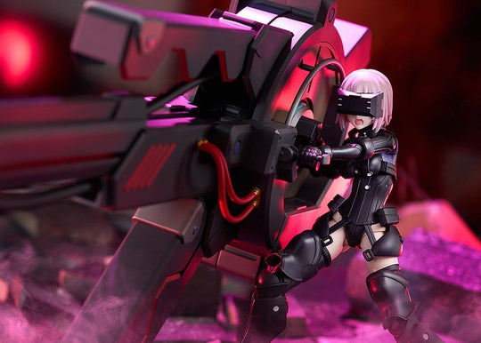 Fate/Grand Order Plamatea Plastic Model Kit Shielder/Mash Kyrielight (Ortinax) Black Barrel Edition 17 cm