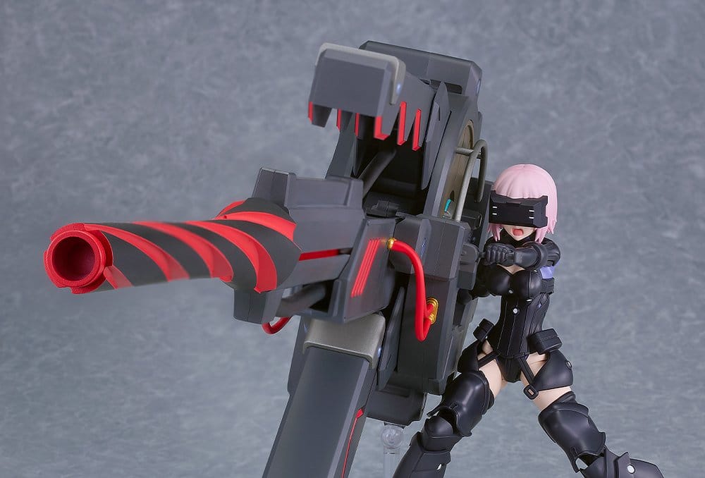 Fate/Grand Order Plamatea Plastic Model Kit Shielder/Mash Kyrielight (Ortinax) Black Barrel Edition 17 cm