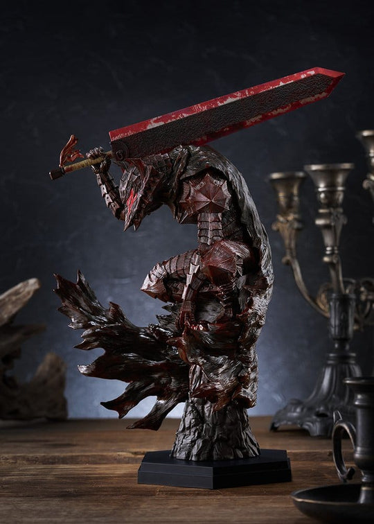 Berserk Pop Up Parade PVC Figure Guts (Berserker Armor): Bloody Paint Ver. L Size 28 cm