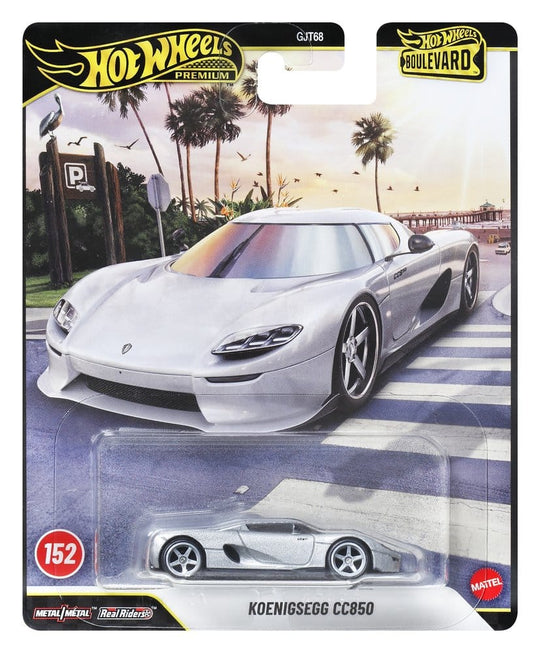 Hot Wheels Premium Die-Cast Vehicles 1/64 Boulevard 978H Assortment (10)