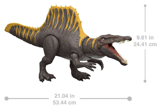 Jurassic World Rebirth Action Figure Tail Thrasher Spinosaurus 55 cm