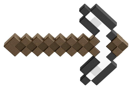 Minecraft Roleplay Replica Iron Pickaxe 35 cm