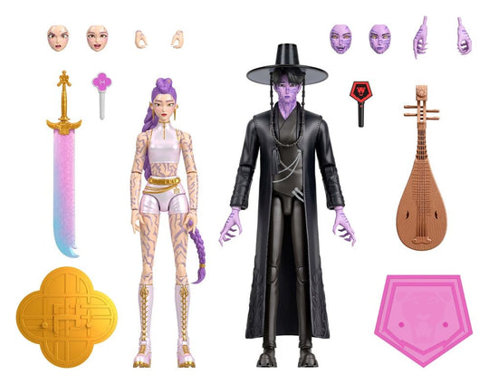 KPop Demon Hunters Action Figure 2-Pack Rumi & Jinu (Final Battle) 15 cm