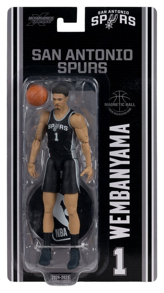 NBA SportsPicks Action Figure Victor Wembanyama (San Antonio Spurs) 17 cm