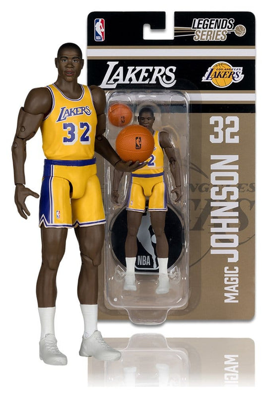 NBA Legends Series Action Figure Earvin "Magic" Johnson (Los Angeles Lakers) 15 cm