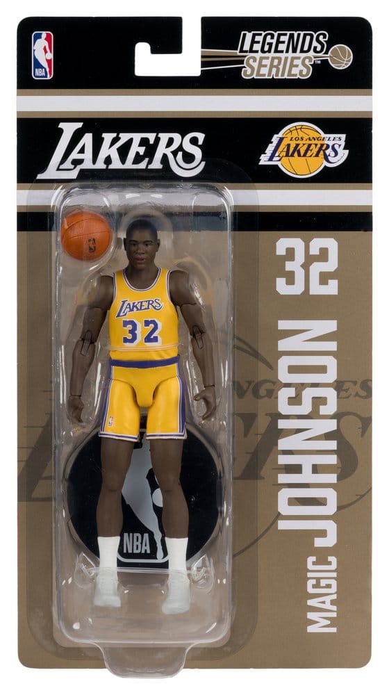 NBA Legends Series Action Figure Earvin "Magic" Johnson (Los Angeles Lakers) 15 cm