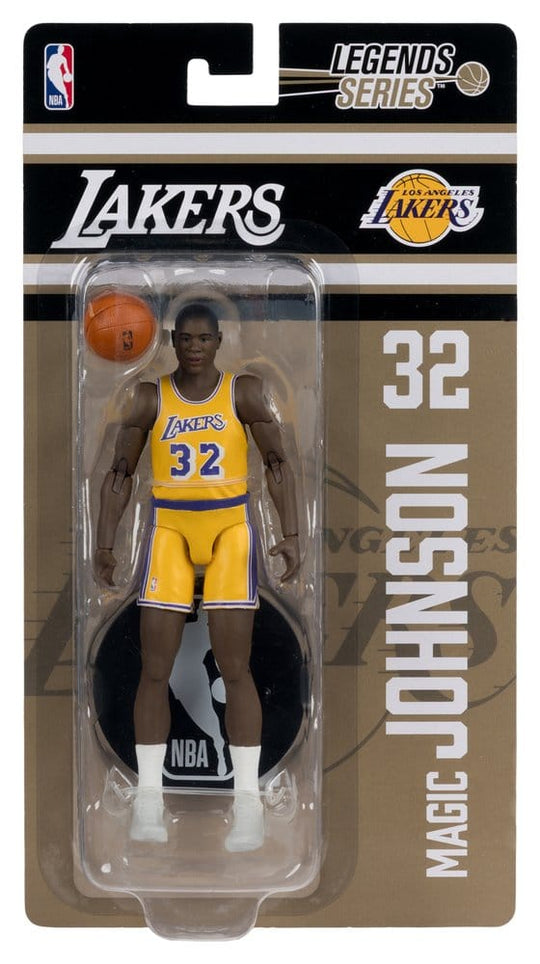NBA Legends Series Action Figure Earvin "Magic" Johnson (Los Angeles Lakers) 15 cm