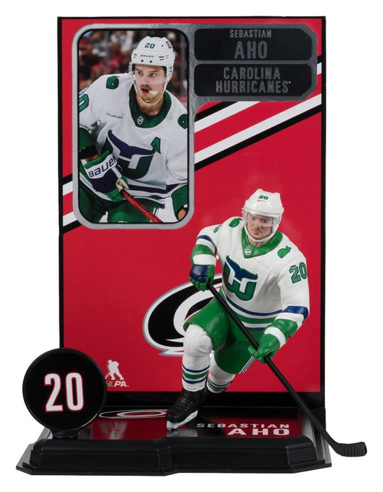 NHL McFarlane SportsPicks Action Figure Sebastian Aho (Hartford Whalers Retro) 18 cm