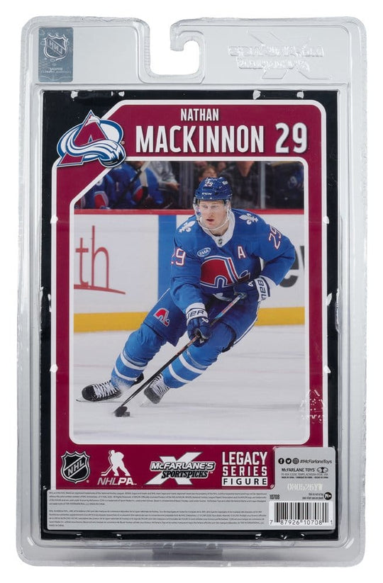 NHL McFarlane SportsPicks Action Figure Nathan MacKinnon (Quebec Nordiques Retro) 18 cm