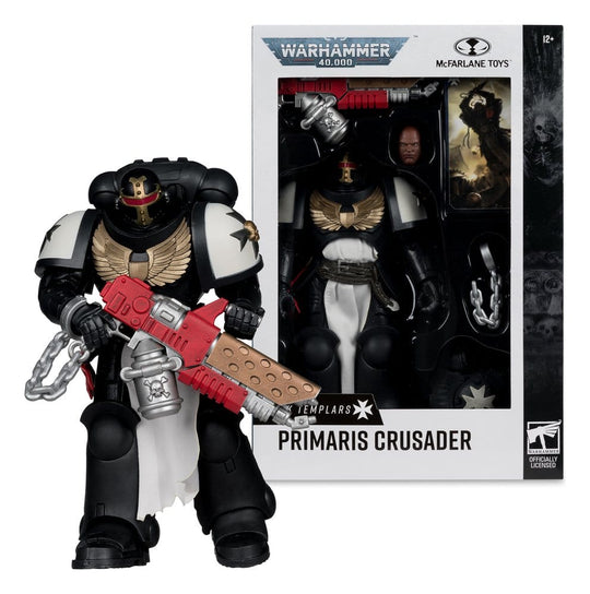 Warhammer 40,000 Action Figure Primaris Crusader (Black Templars) 18 cm