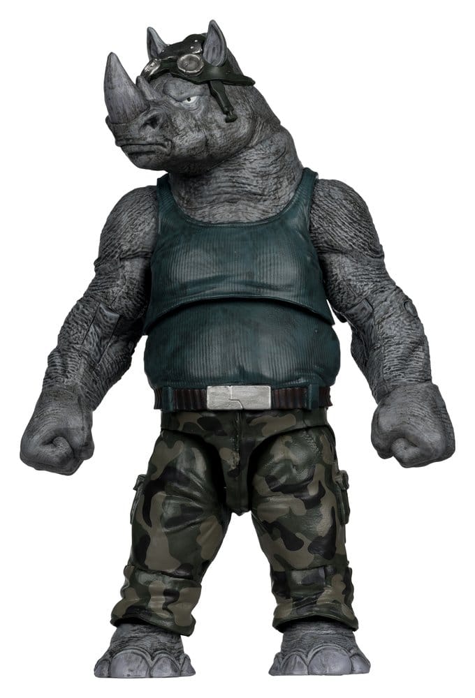 Teenage Mutant Ninja Turtles Page Punchers Action Figure Rocksteady 17 cm