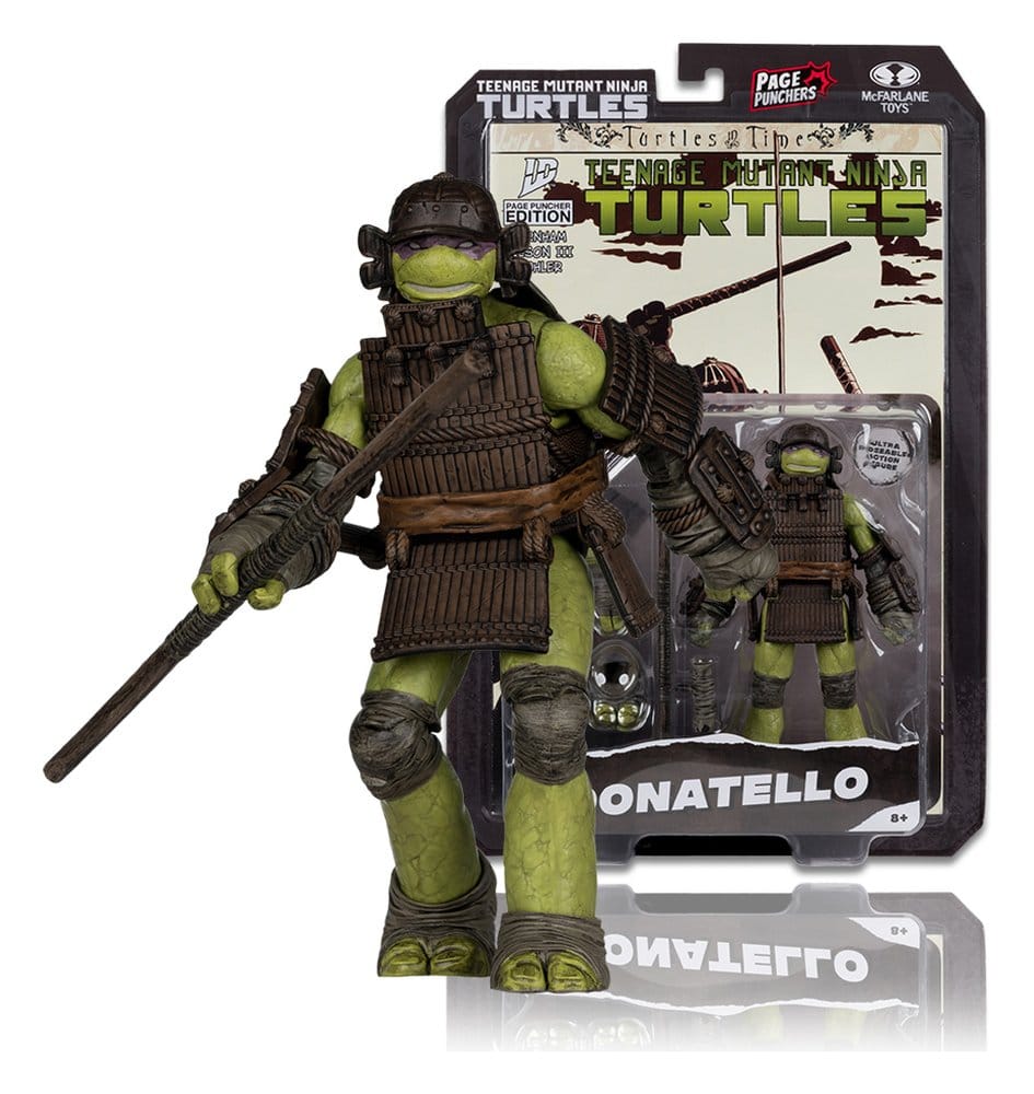 Teenage Mutant Ninja Turtles Page Punchers Action Figure Donatello (Turtles in Time) 13 cm