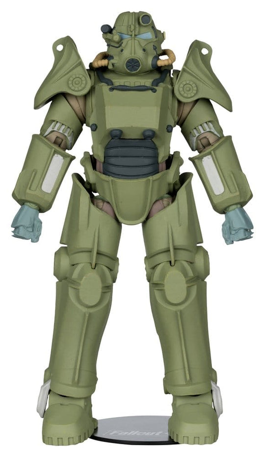 Fallout 76 Gaming Edition Action Figure T-45 Military Armor (Red Platinum Edition) 20 cm