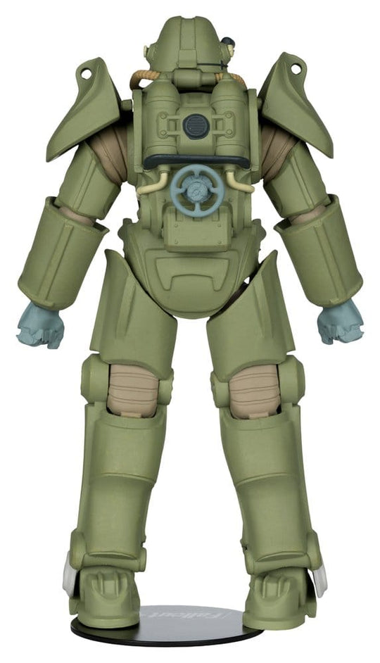Fallout 76 Gaming Edition Action Figure T-45 Military Armor (Red Platinum Edition) 20 cm