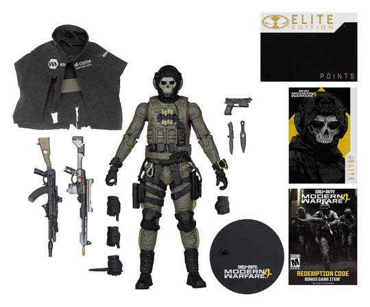 Call of Duty McFarlane Elite Edition Deluxe Action Figure Ghost (Call of Duty: Modern Warfare 4) #19 18 cm