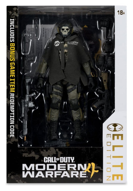 Call of Duty McFarlane Elite Edition Deluxe Action Figure Ghost (Call of Duty: Modern Warfare 4) #19 18 cm