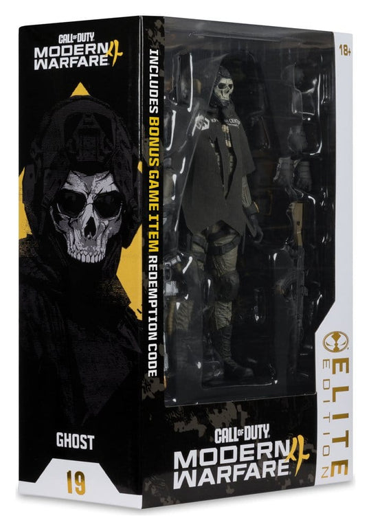 Call of Duty McFarlane Elite Edition Deluxe Action Figure Ghost (Call of Duty: Modern Warfare 4) #19 18 cm
