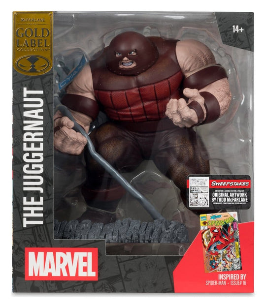 Marvel Collection PVC Statue 1/10 The Juggernaut (Spider-Man #16) Gold Label 17 cm