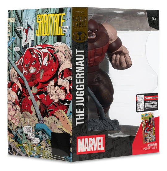 Marvel Collection PVC Statue 1/10 The Juggernaut (Spider-Man #16) Gold Label 17 cm