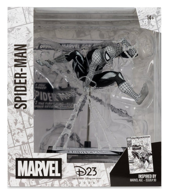 Marvel PVC Statue 1/10 Spider-Man (Marvel Age #90) (Line Art) 18 cm