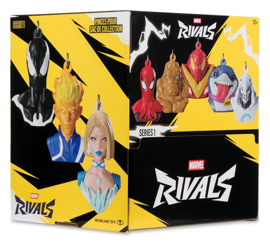 Marvel Rivals Bag Clip 6 cm Blind Bag Display (24)