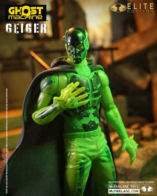 Ghost Machine McFarlane Elite Edition Deluxe Action Figure Geiger 18 cm