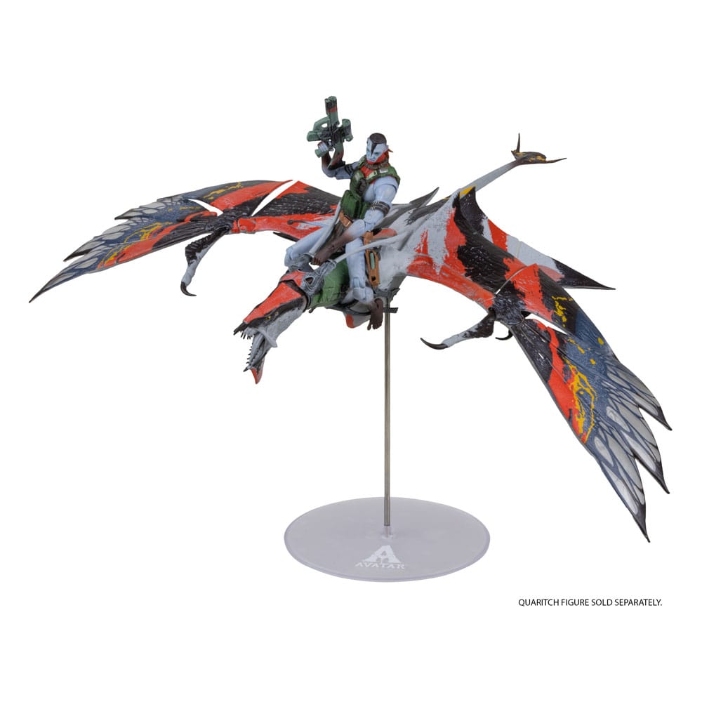 Avatar: Fire and Ash Action Figure Quaritch's new Banshee