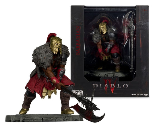 Diablo IV 1/12 Scale Limited Edition Posed Figure Barbarian 12 cm