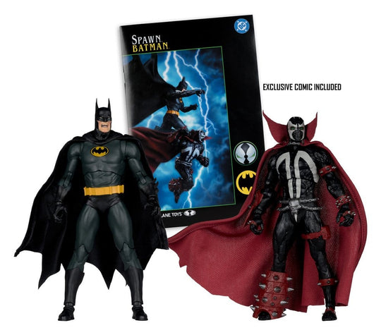 DC Multiverse McFarlane Collector Edition Action Figure 2-Pack Batman & Spawn (Gold Label) 18 cm