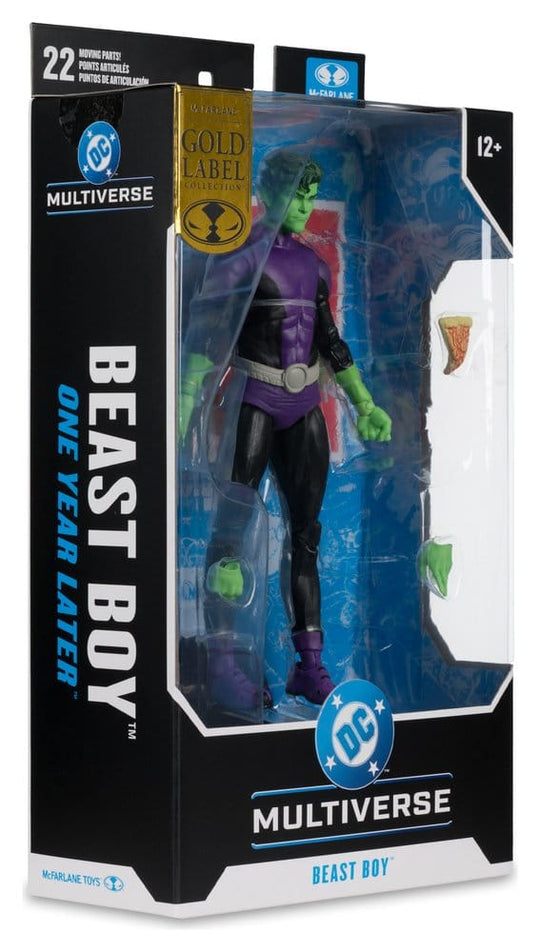 DC Multiverse Action Figure Beast Boy (One Year Later) (Gold Label) 18 cm