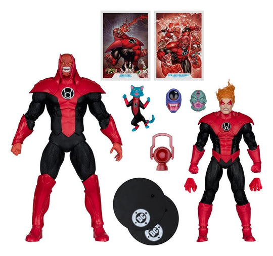 DC Multiverse Action Figures 2-Pack Atrocitus and Red Lantern Corps (Green Lantern) 18 cm