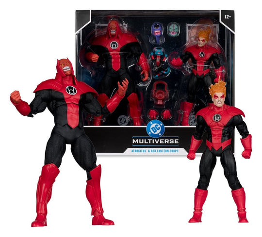 DC Multiverse Action Figures 2-Pack Atrocitus and Red Lantern Corps (Green Lantern) 18 cm