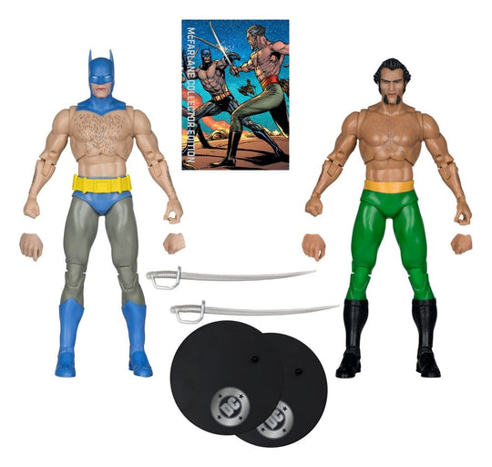 DC Multiverse McFarlane Elite Edition Action Figure 2-Pack Batman vs Ra's al Ghul (Batman #244) (Gold Label) 18 cm
