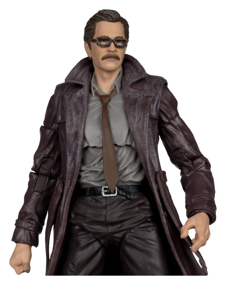 DC Multiverse Action Figure Commissioner James Gordon (The Dark Knight Trilogy) Deluxe Theatrical Edition 18 cm
