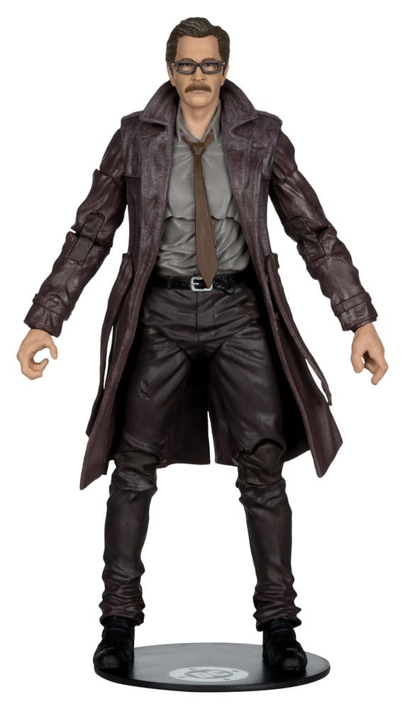 DC Multiverse Action Figure Commissioner James Gordon (The Dark Knight Trilogy) Deluxe Theatrical Edition 18 cm