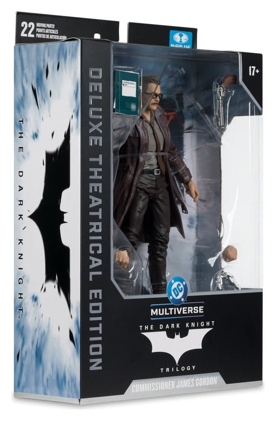 DC Multiverse Action Figure Commissioner James Gordon (The Dark Knight Trilogy) Deluxe Theatrical Edition 18 cm