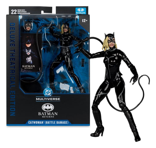 DC Multiverse Action Figure Catwoman (Battle Damage) (Batman Returns) Deluxe Theatrical Edition 18 cm