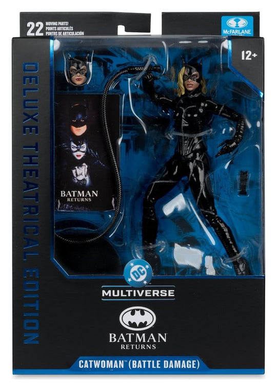 DC Multiverse Action Figure Catwoman (Battle Damage) (Batman Returns) Deluxe Theatrical Edition 18 cm