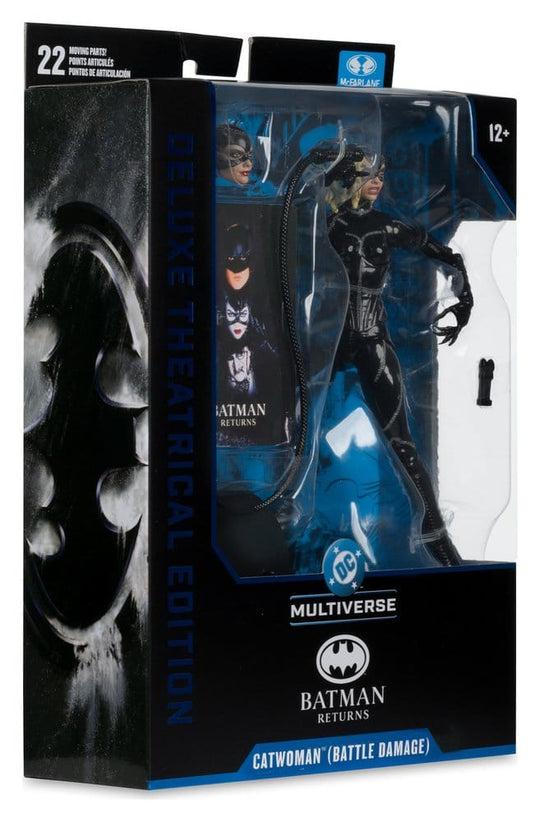 DC Multiverse Action Figure Catwoman (Battle Damage) (Batman Returns) Deluxe Theatrical Edition 18 cm