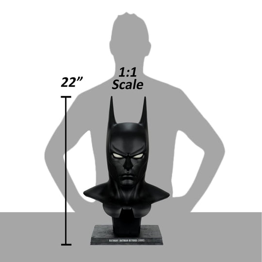 Batman DC Direct Replica 1/1 Batman Beyond Mask 58 cm