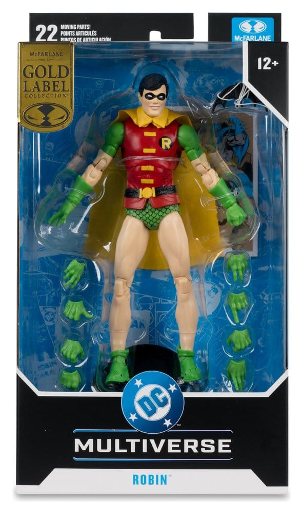 DC Multiverse Action Figure Robin (Silver Age) (Gold Label) 17 cm
