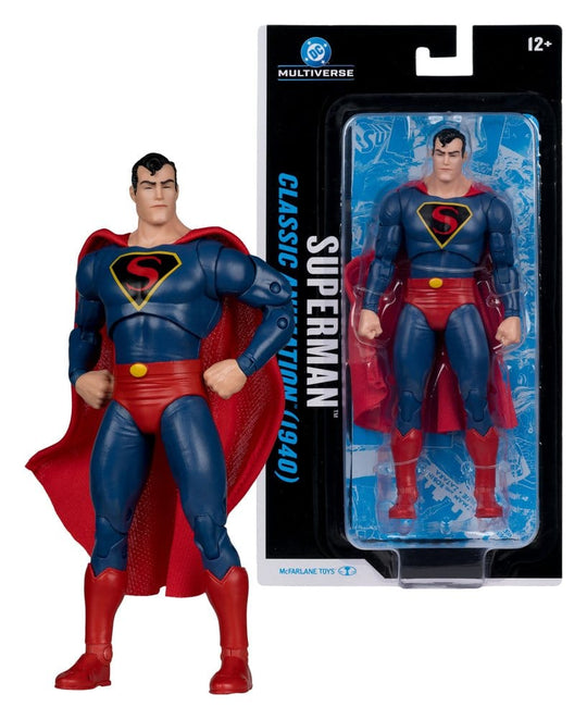 DC Multiverse Action Figure Superman (Classic Animation 1940) 19 cm