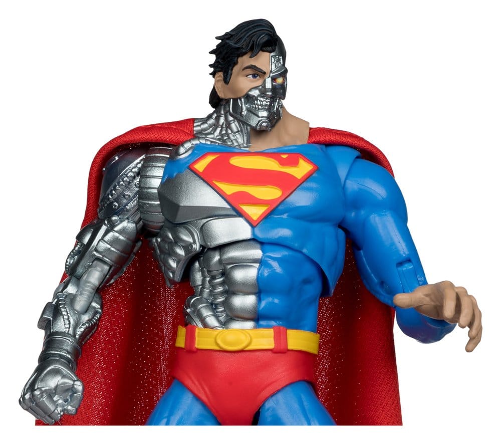 DC Multiverse McFarlane Vault Collection Action Figure Cyborg Superman (Revenge of the Green Lanterns) 18 cm