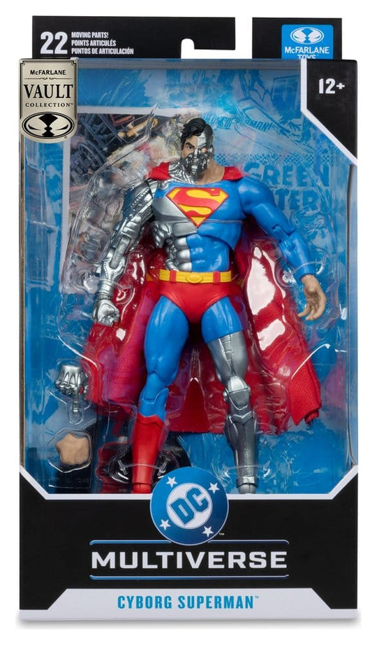 DC Multiverse McFarlane Vault Collection Action Figure Cyborg Superman (Revenge of the Green Lanterns) 18 cm